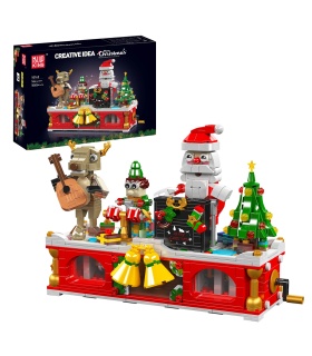 MOULD KING 10162 Christmas Carnival Band Building Blocks Toy Set