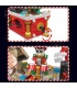 MOULD KING 10162 Christmas Carnival Band Building Blocks Toy Set