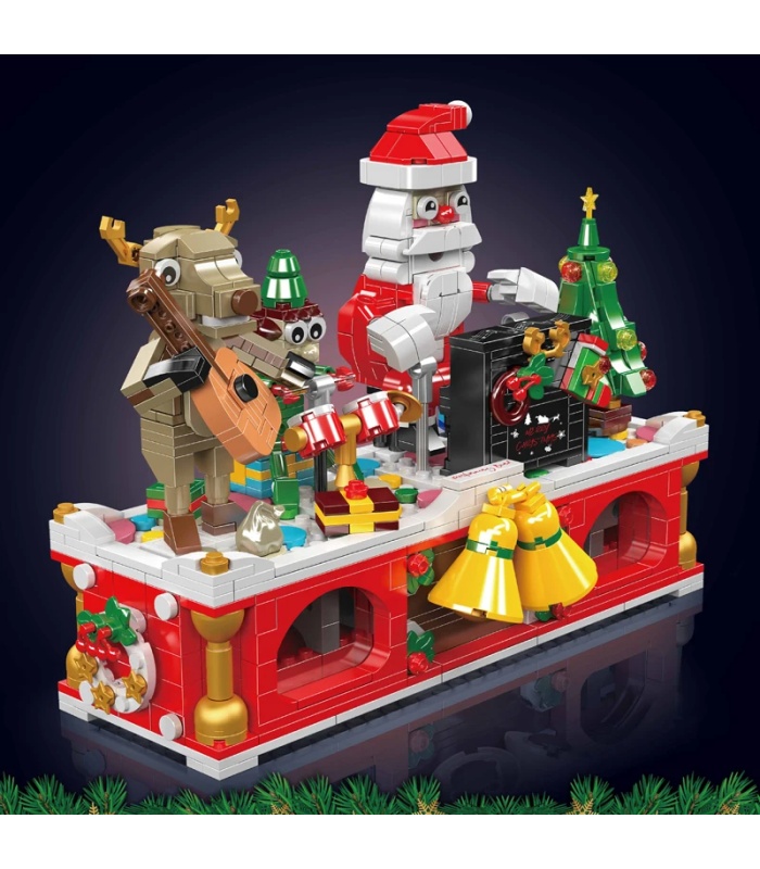 MOULD KING 10162 Christmas Carnival Band Building Blocks Toy Set