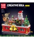 MOULD KING 10162 Christmas Carnival Band Building Blocks Toy Set