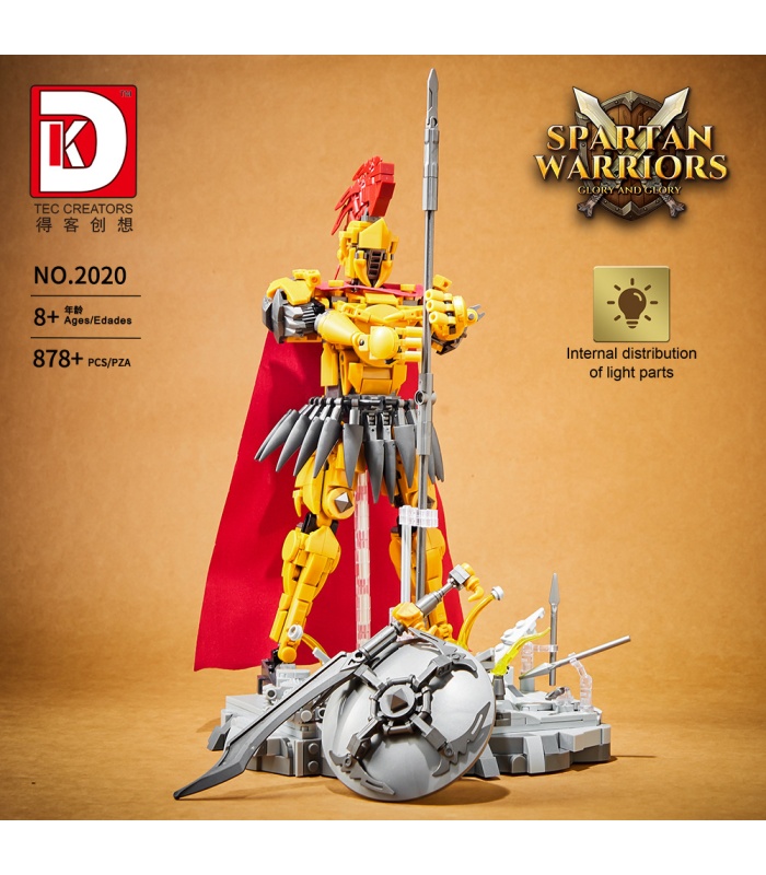 Custom DK 2020 Spartan Warriors Building Blocks Toy Set