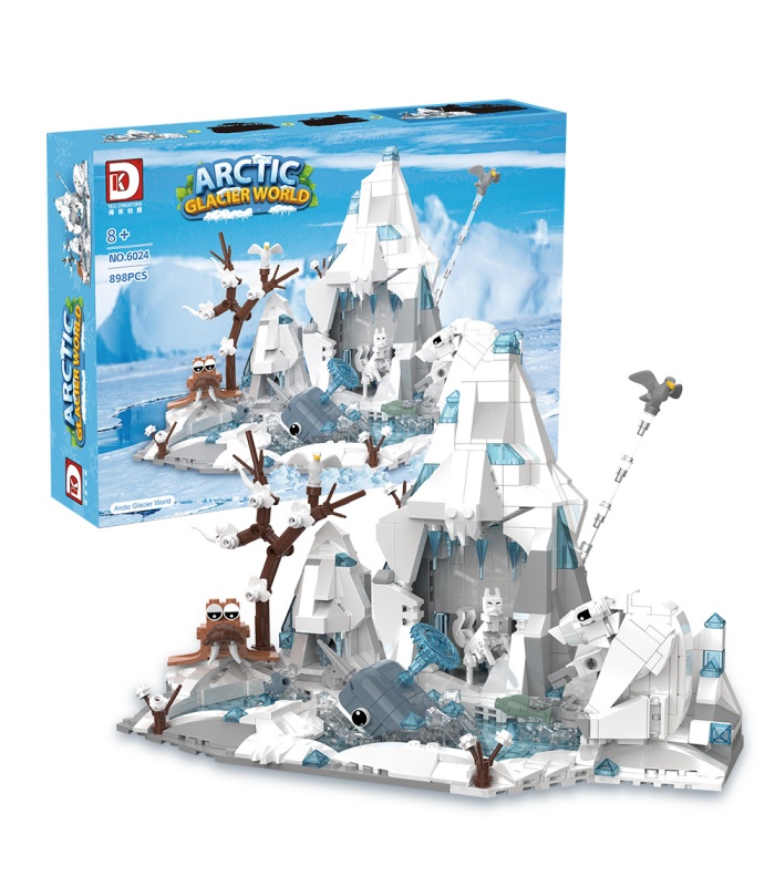 Custom DK 6024 Arctic Glacier World Building Blocks Toy Set