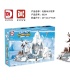 Custom DK 6024 Arctic Glacier World Building Blocks Toy Set