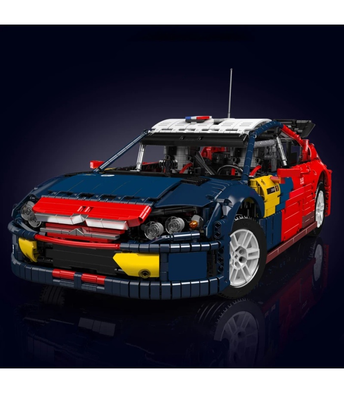 Juego de bloques de construcción de coches de rally Citroën C4 WRC de MOULD KING 13187