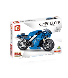 SEMBO 701102 Techinque Series Yamaha R1 Motorrad-Bausteine-Spielzeug-Set