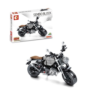 SEMBO 701107 Techinque Series BMW Latte Off-Road Scooter Building Blocks Juego de juguetes