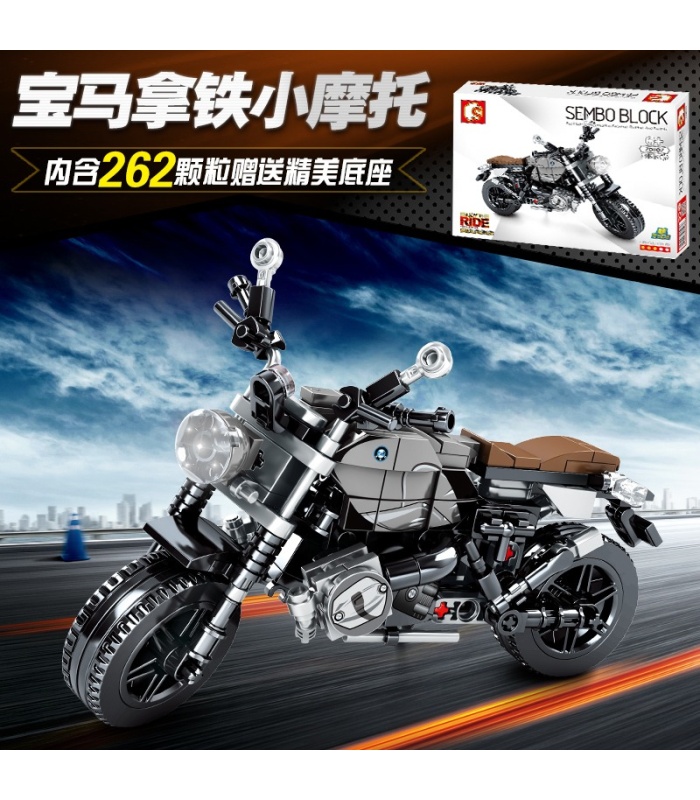 SEMBO 701107 Techinque Series BMW Latte Offroad-Scooter Bausteine-Set