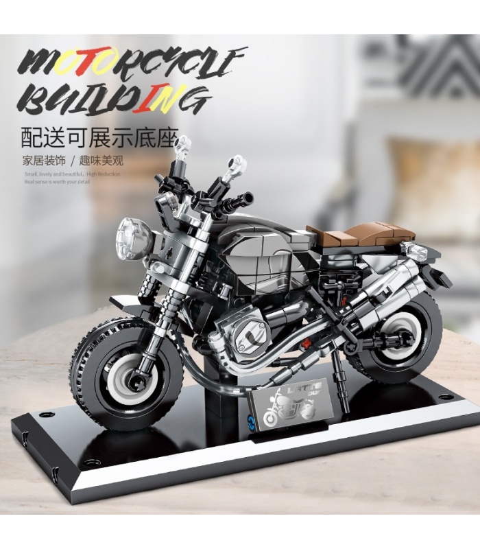 SEMBO 701107 Techinque Series BMW Latte Off-Road Scooter Building Blocks Juego de juguetes