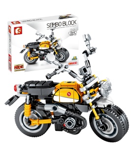 SEMBO 701115 Techinque Series Monkey Juego de bloques de construcción de motocicleta