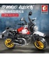 SEMBO 701117 Techinque Series Ducati Desert Sled Scooter Bloques de construcción Juego de juguetes