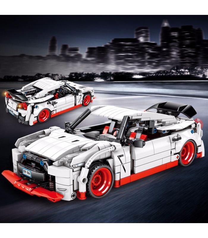 SEMBO 701712 Ensemble de jouets de blocs de construction Nissan GTR de la série Techinque