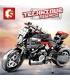 SEMBO 701703 Techinque Series Dueati Moto Building Blocks Toy Set