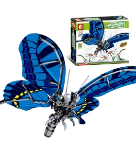 SEMBO 703601 Techinque Series Swallowtail Butterfly Building Blocks Juego de juguetes