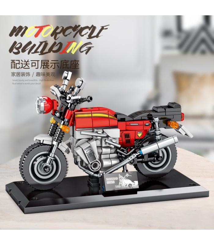 SEMBO 701116 Techinque 시리즈 Honda CB 750 스쿠터 빌딩 블록 장난감 세트