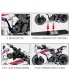 SEMBO 701114 Techinque Series Honda CBR 1000 Bausteine-Spielzeug-Set