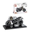 SEMBO 701113 Techinque Series Triumph Motorrad-Bausteine-Spielzeug-Set