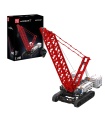 Ensemble de jouets de construction de grue sur chenilles Wacker 16000 MOULD KING 17046