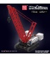 Ensemble de jouets de construction de grue sur chenilles Wacker 16000 MOULD KING 17046