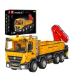 MOULD KING 17050 Actros Self-propelled Crane Remote Control Building Blocks Toy Set