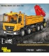 Ensemble de jouets de construction à télécommande pour grue automotrice Actros 17050 de MOULD KING