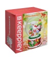 Keeppley K20836 Sanrio Wish Weihnachts-Spieluhr, Bausteine-Spielzeugset