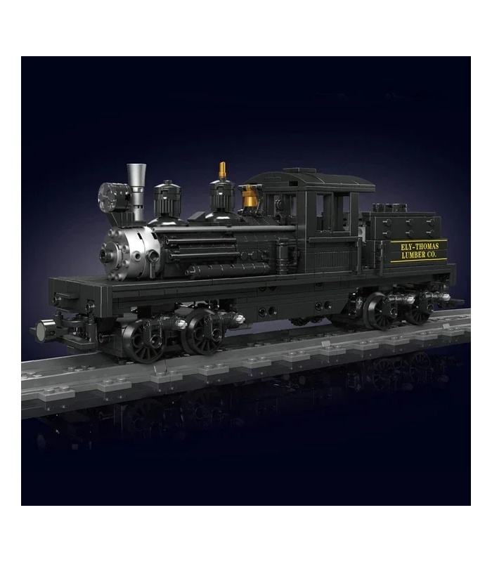 MOULD KING 12032 Shay Dampflokomotive Bausteine Spielzeugset