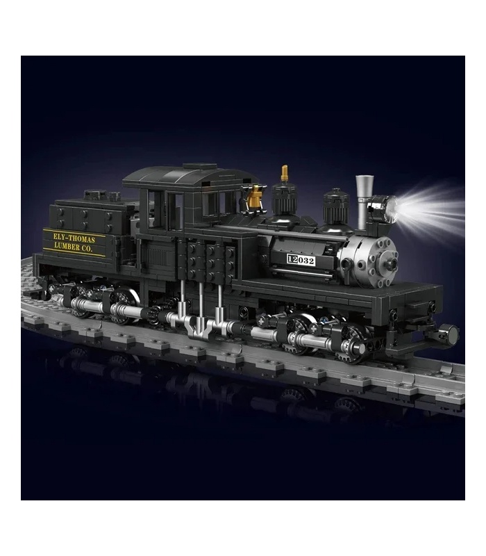 MOULD KING 12032 Shay Dampflokomotive Bausteine Spielzeugset