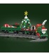 MOULD KING 12039 ESU KG230 Diesellokomotive Weihnachts-Sonderedition Bausteine