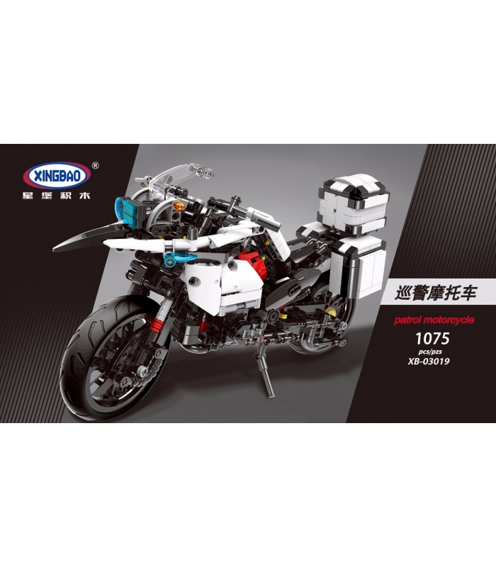 XINGBAO 03019 Patrol Motorrad Bausteine Set