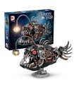 Custom DK 7042 Mechanical Lantern Fish Building Blocks Toy Set