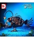 Custom DK 7042 Mechanical Lantern Fish Building Blocks Toy Set