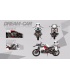 XINGBAO 03019 Patrol Motorrad Bausteine Set