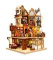 JIE STAR 57016 Medieval European Library Model Building Blocks Toy Set