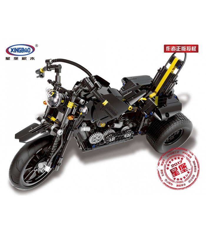 XINGBAO 03020 Easy Rider Moto Trike Edificio de Ladrillos Conjunto