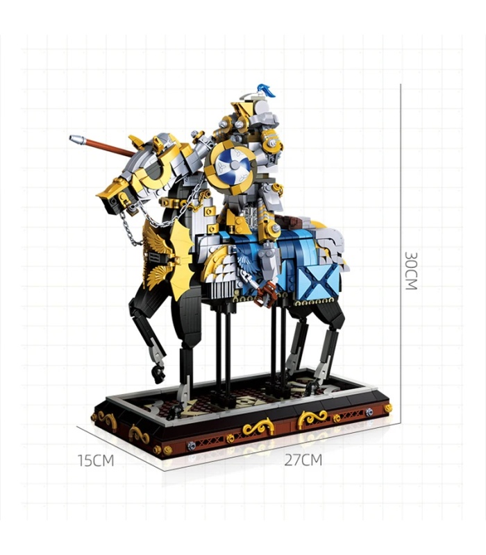 JIE STAR JJ9050 Medieval Knight Building Blocks Toy Set