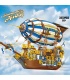 JIE STAR JJ9126 Steampunk-Luftschiff-Bausteine-Spielzeugset