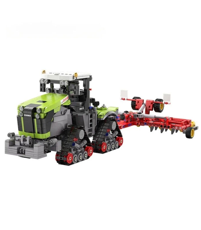 CaDA C65012 CLAAS Xerion 5000 Trac TS ビルディングブロックおもちゃセット