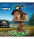 CaDA C66013 Tree House Library Building Blocks Toy Set