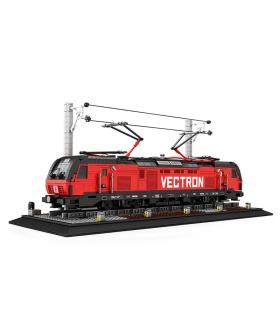 REOBRIX 66019 Vectron European Electric Passenger Train Building Blocks Toy Set