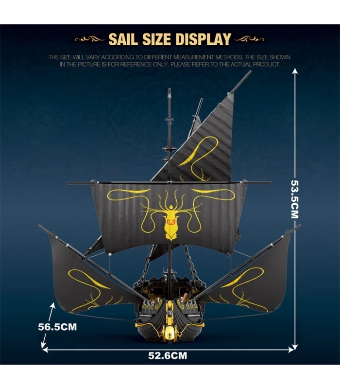 REOBRIX 66022 Das Silence Ship Bausteine-Spielzeugset