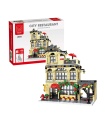 MORK 20114 City Western Restaurant Building Blocks Toy Set