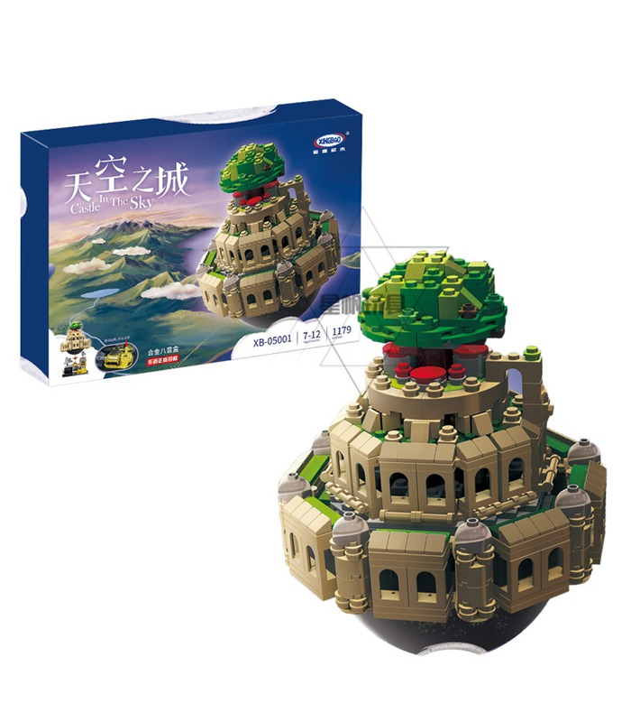 XINGBAO 05001 Castle In The Sky Laputa Building Bricks Toy Set ...