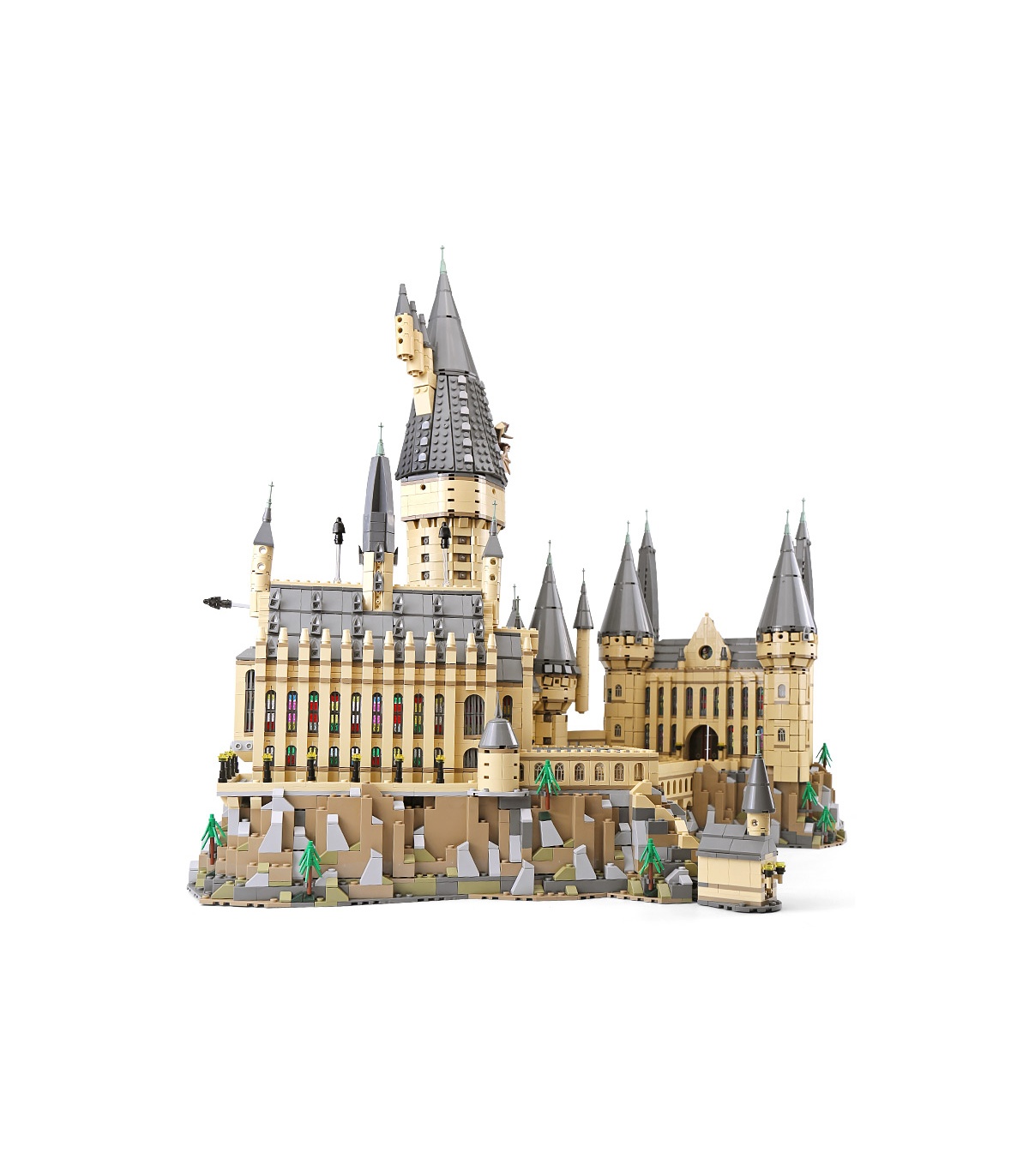 KOAEY Château Hogwarts Briques de construction, 7580 pièces Château