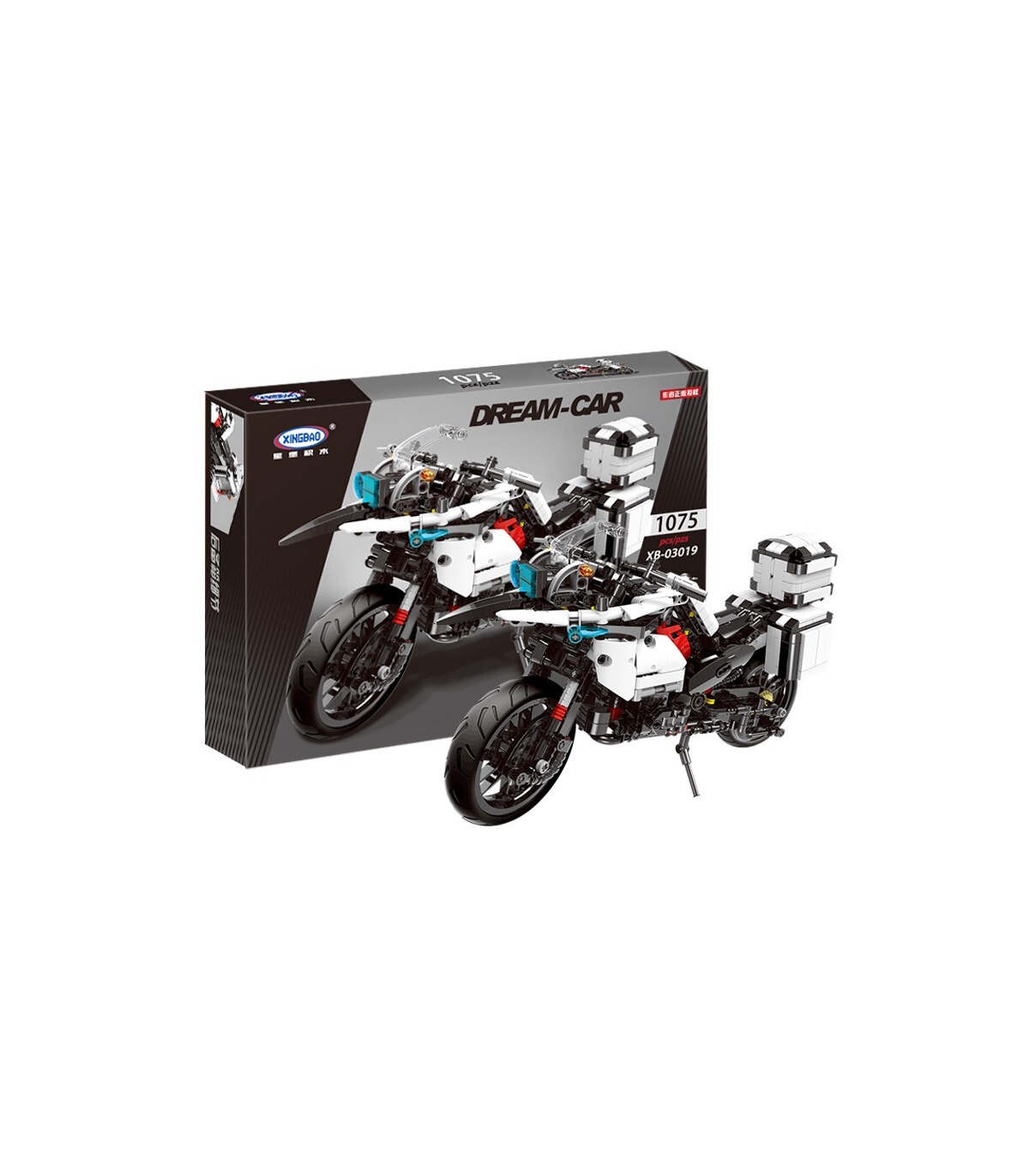 Xingbao Patrouille De Moto Briques De Construction Set Buildingtoystore Com