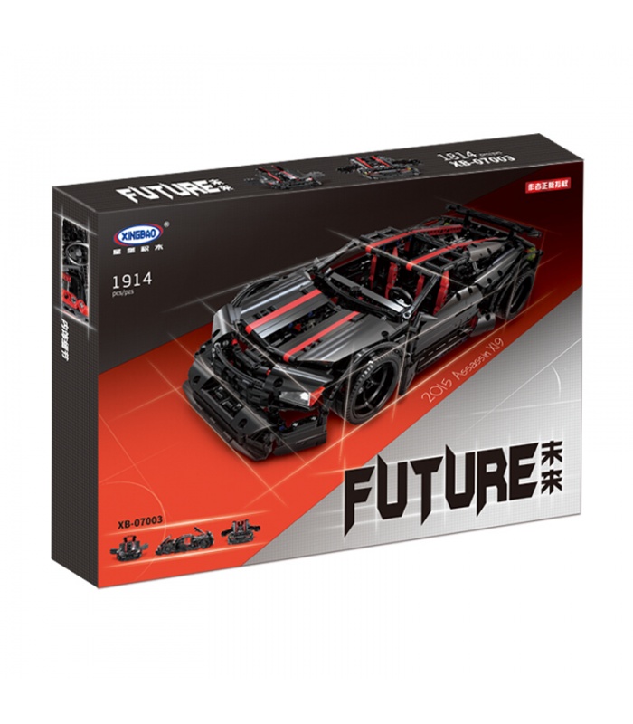 XINGBAO 07003 Assassin X-19 Future Voiture Briques de Construction, Jeu de