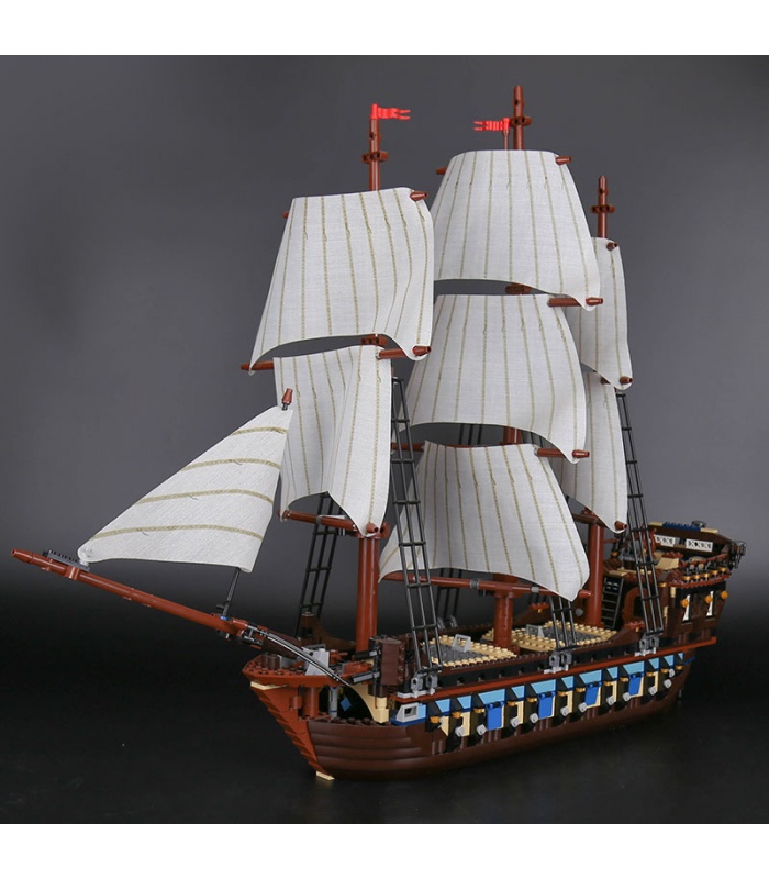 Custom Imperial Flagship Pirates of the Caribbean Building Bricks Set ...