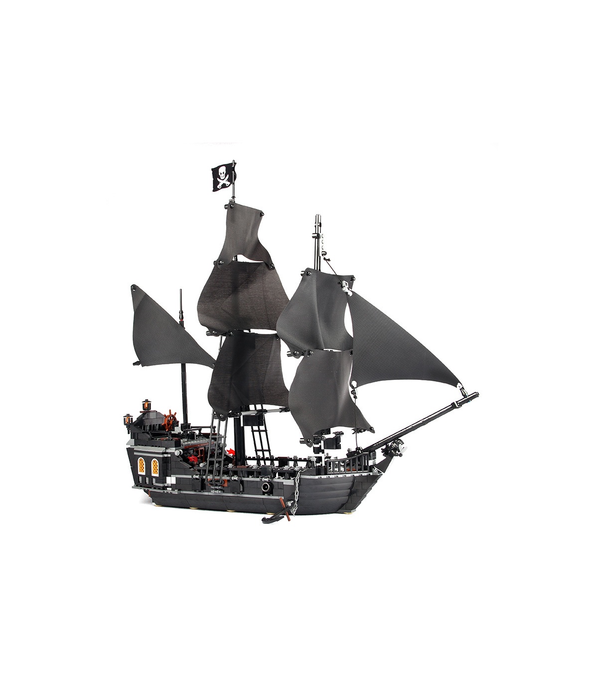 Custom Pirates of the Caribbean The Black Pearl Building Bricks Toy Set 804 Pieces