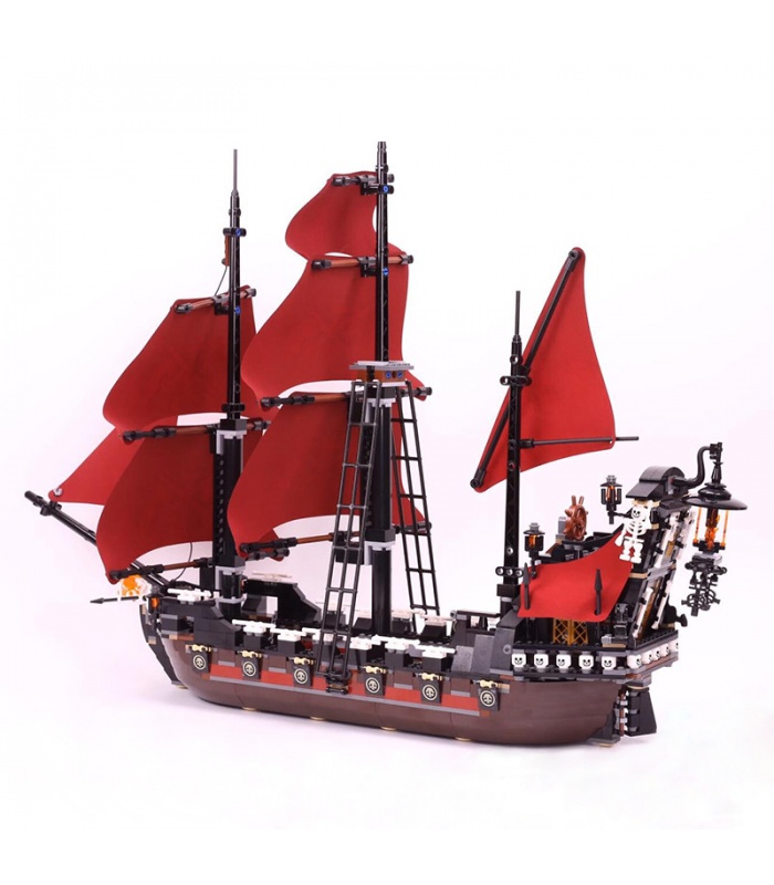 Custom Queen Anne's Revenge Pirates of the Caribbean Building Bricks ...