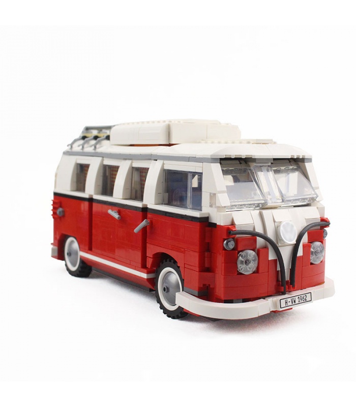 Benutzerdefinierte Volkswagen T1 Wohnmobil Bausteine Spielzeug Set 1354 Stück