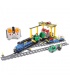 Personnalisé Train De Fret Compatible Briques De Construction, Jeu De 959 Pièces